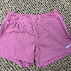 Nike Eclipse  Running shorts maroon size med